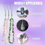Crystal Beaded Mobile Phone Charm Lanyard & Smiley Wrist Strap for Keys Holder
