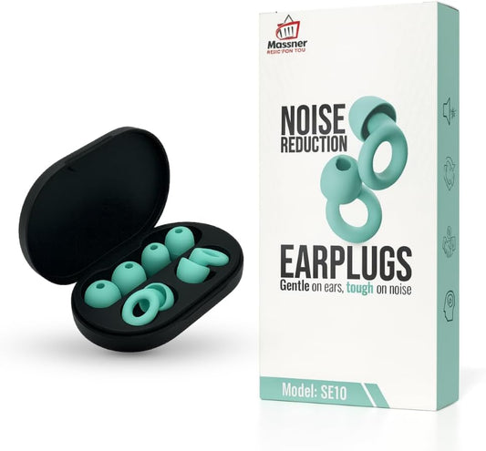 Noise Reduction Ear Plugs for Sleep & Focus - Surprise Green Colour
