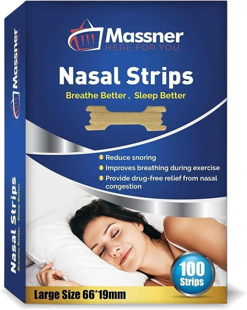 Nasal Strips for Sleeping, Large 100 Pack