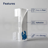 Self-Adhesive Cable Clips Wire Management Holder Tidy Desk Home Office UK