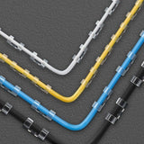 Self-Adhesive Cable Clips Wire Management Holder Tidy Desk Home Office UK