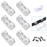 Self-Adhesive Cable Clips Wire Management Holder Tidy Desk Home Office UK