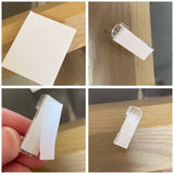 Self-Adhesive Cable Clips Wire Management Holder Tidy Desk Home Office UK