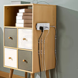 Self-Adhesive Cable Clips Wire Management Holder Tidy Desk Home Office UK