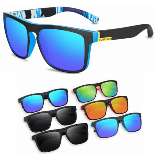 Polarized Sunglasses Men Women Square Cycling Sport Driving Fishing  Anti-glare UV400 Protection - Massner