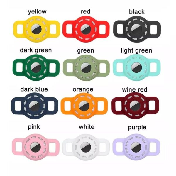 airtag tracker protective cover dog cat collar pet case silicone apple air tag