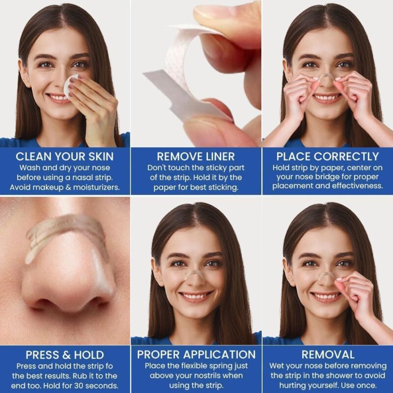Nasal Strips for Snoring, Large 100 Pack - - Image 4