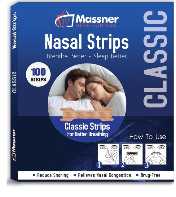 Nasal Strips for Snoring, Large 100 Pack -